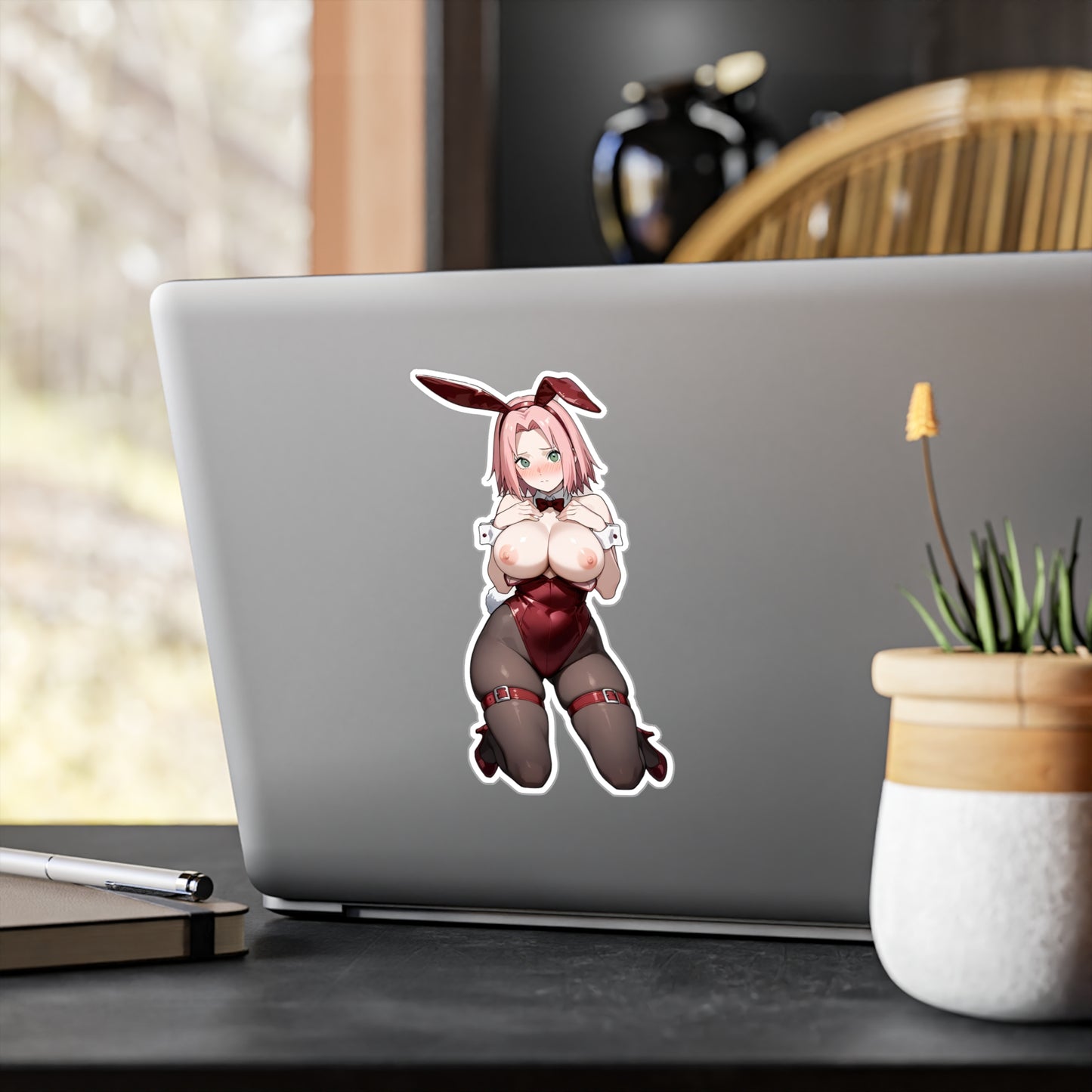 CHERRY BLOSSOM | NSFW | Bunny Girl Waterproof Decal Stickers
