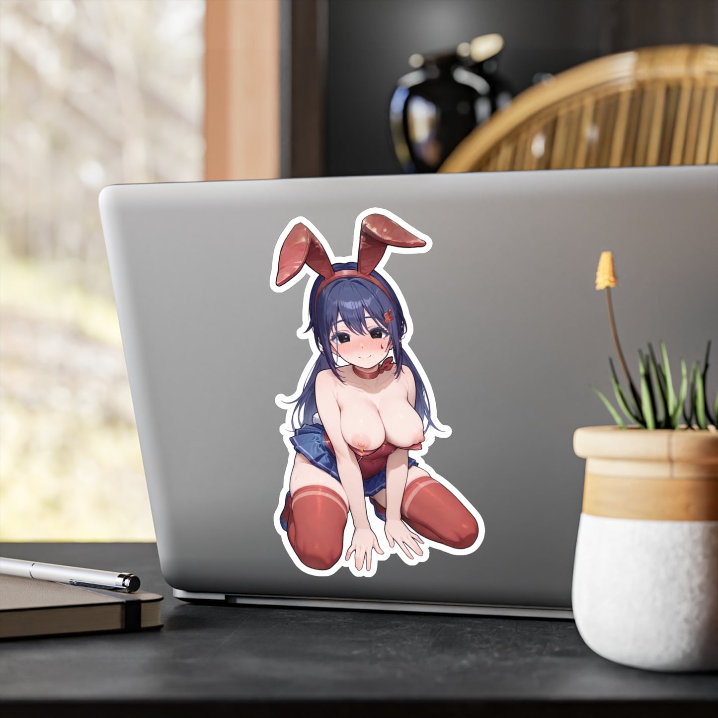 CRAZY LOVE | NSFW | Bunny Girl Waterproof Decal Stickers
