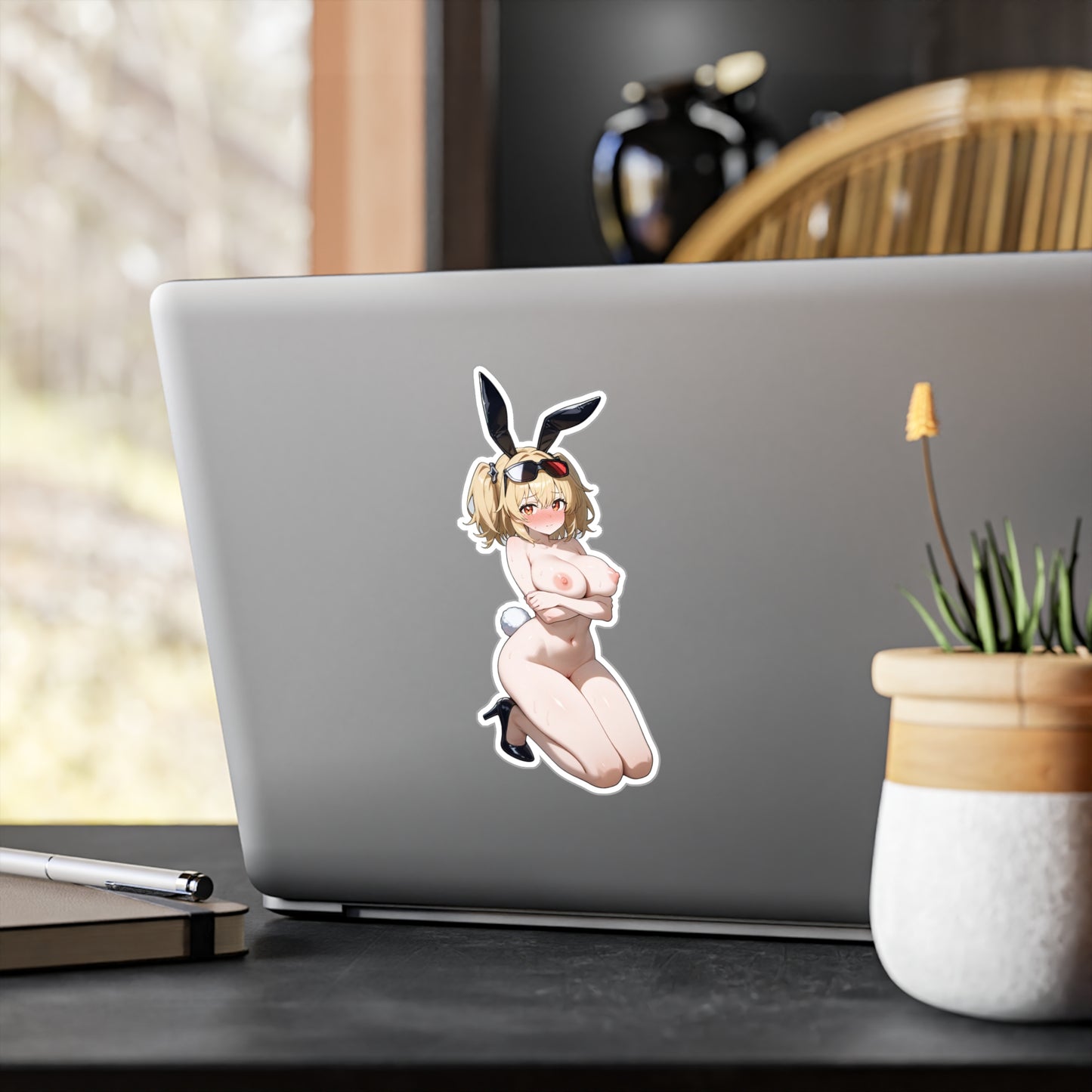 BURN | NSFW | Bunny Girl Waterproof Decal Stickers