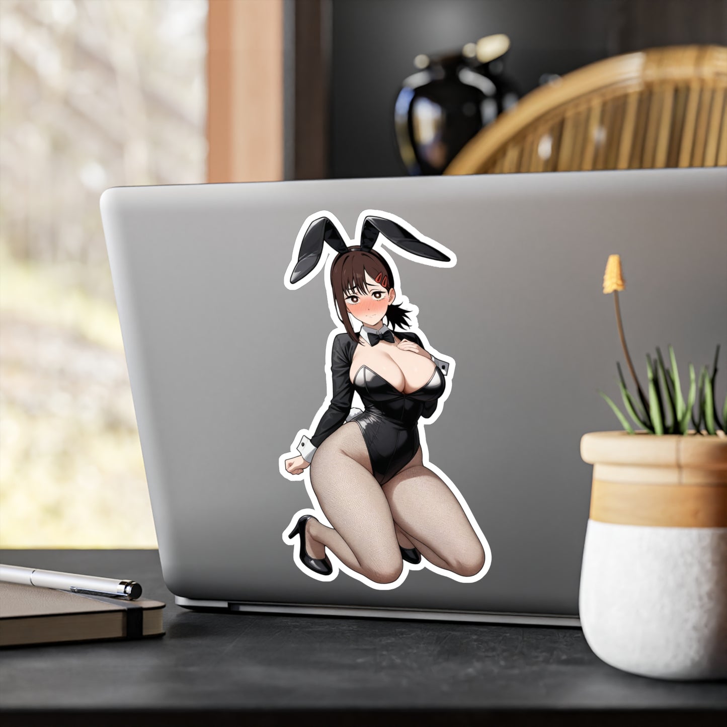 ANXIETY GIRL | Bunny Girl Waterproof Decal Stickers