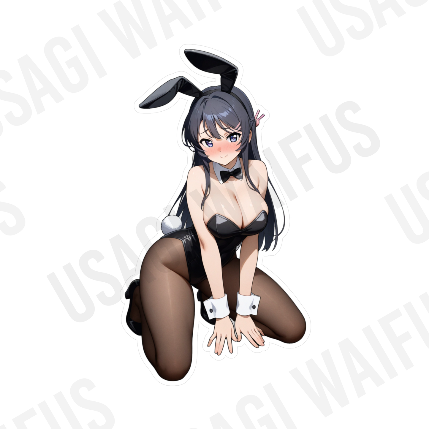 BUNNY SENPAI | Bunny Girl Waterproof Decal Stickers