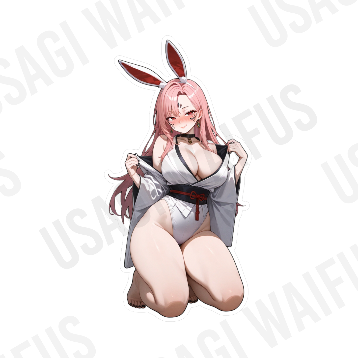 CURSE QUEEN | Bunny Girl Waterproof Decal Stickers