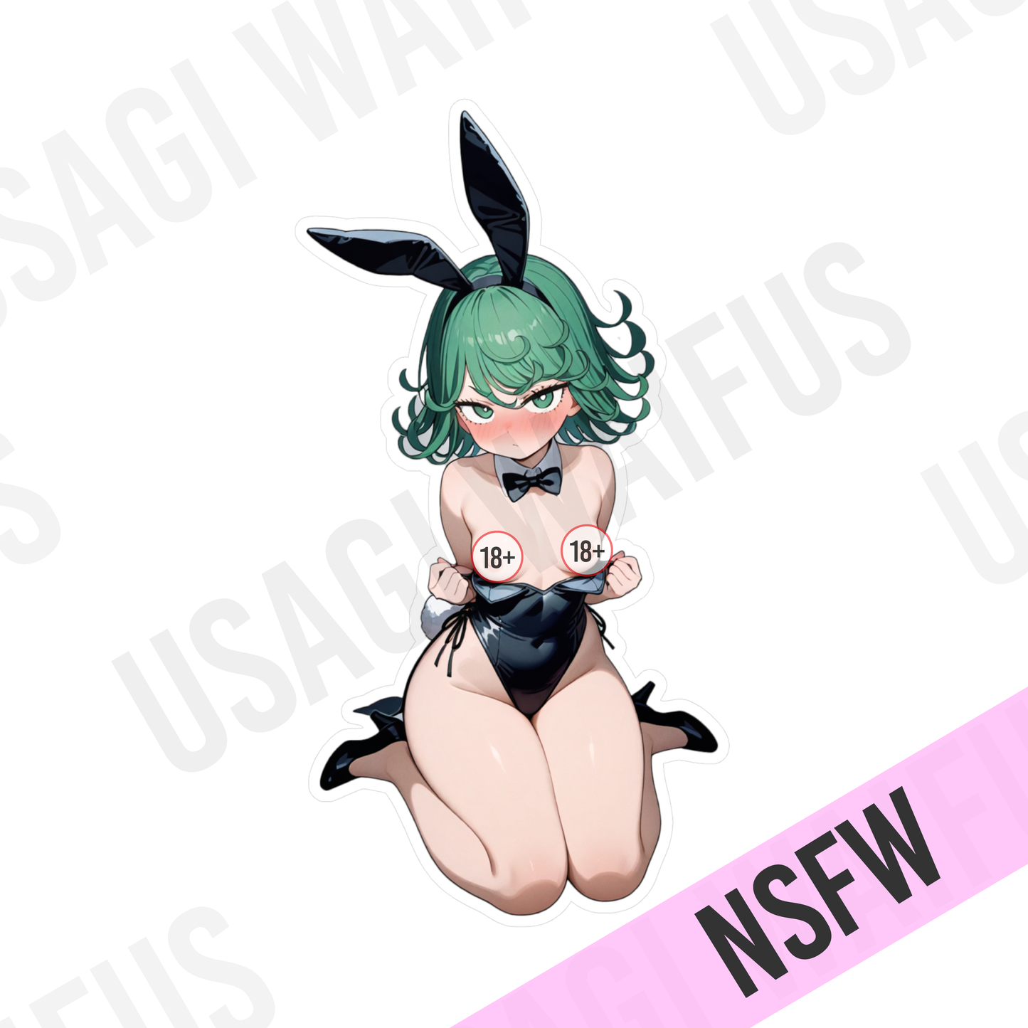 TORNADO | NSFW | Bunny Girl Waterproof Decal Stickers
