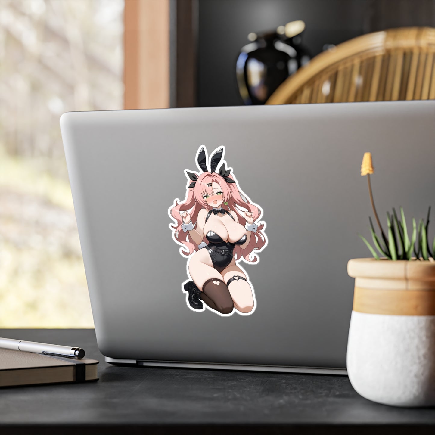 CUNNING | Bunny Girl Waterproof Decal Stickers