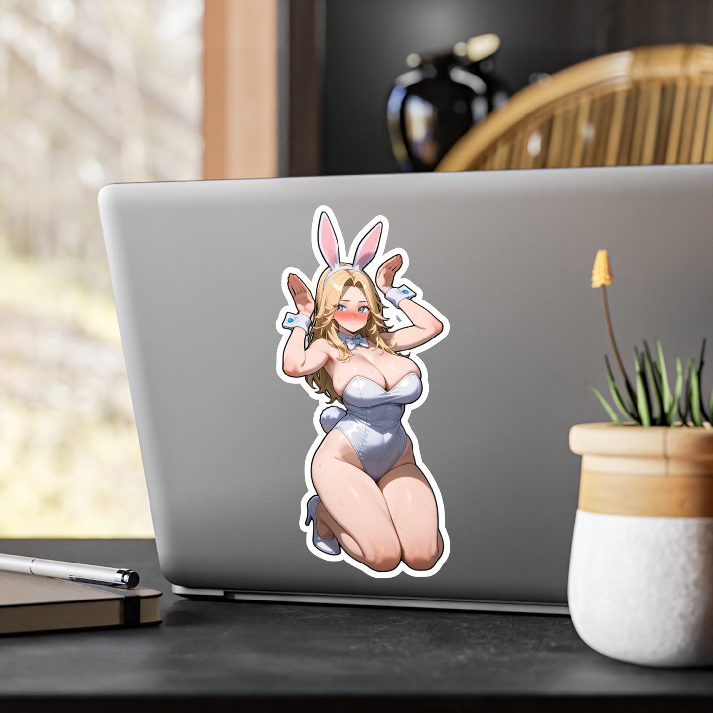INVISIBLE GIRL | Bunny Girl Waterproof Decal Stickers