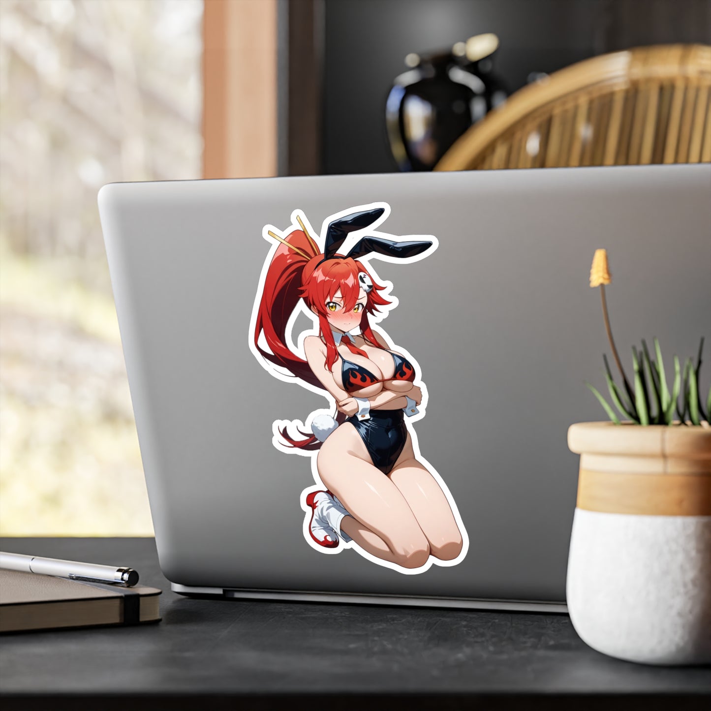 WILD GIRL | Bunny Girl Waterproof Decal Stickers