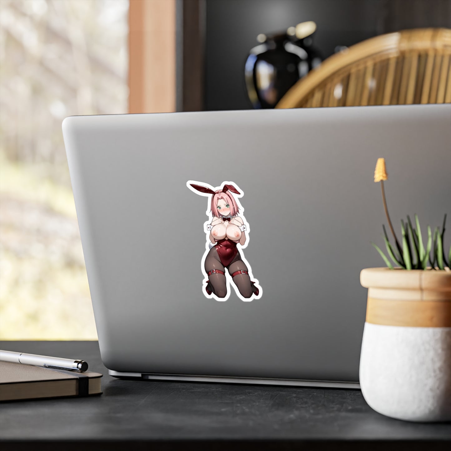 CHERRY BLOSSOM | NSFW | Bunny Girl Waterproof Decal Stickers