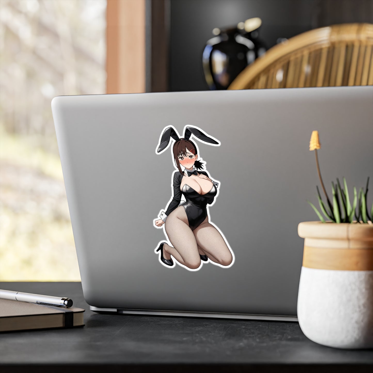 ANXIETY GIRL | Bunny Girl Waterproof Decal Stickers