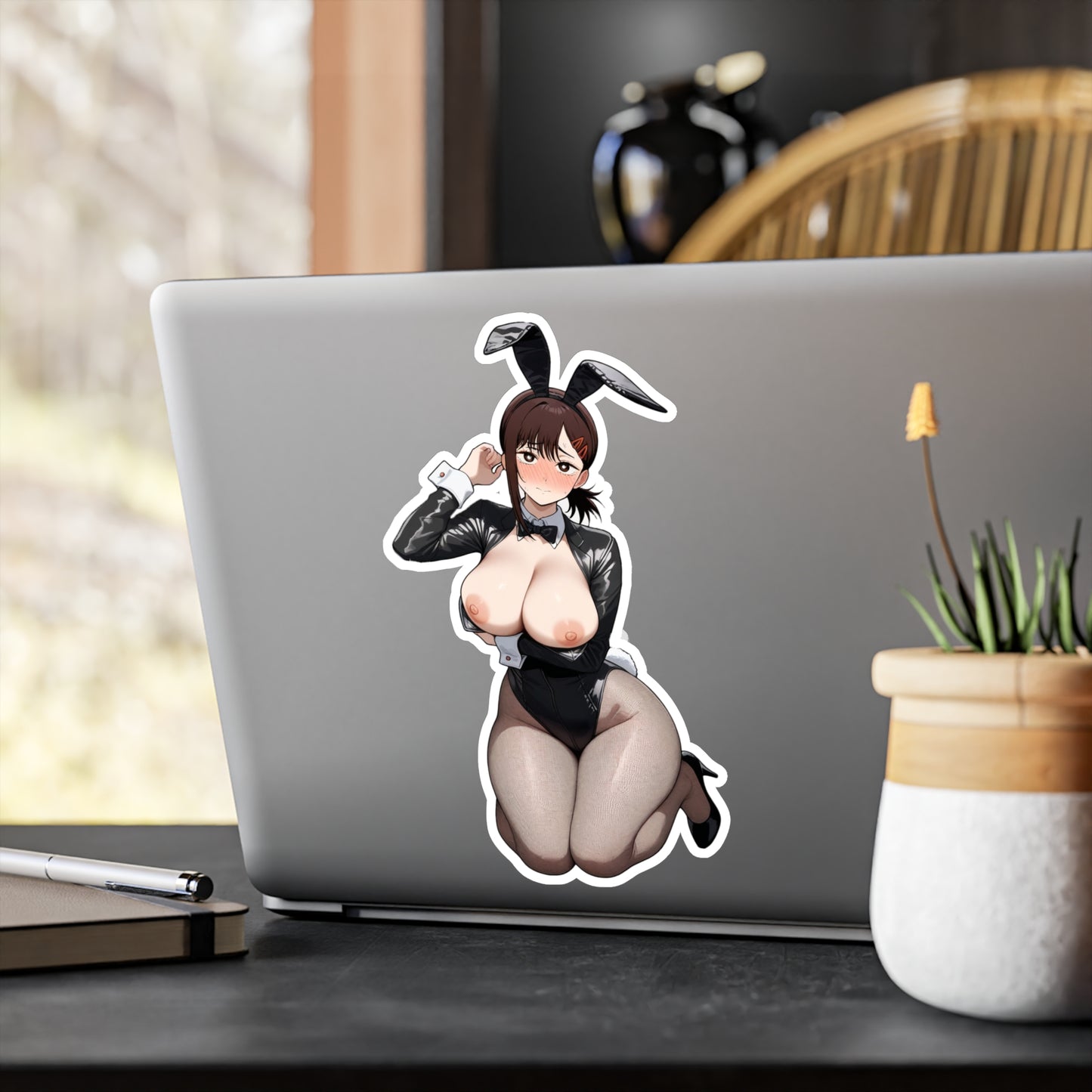 ANXIETY GIRL | NSFW | Bunny Girl Waterproof Decal Stickers