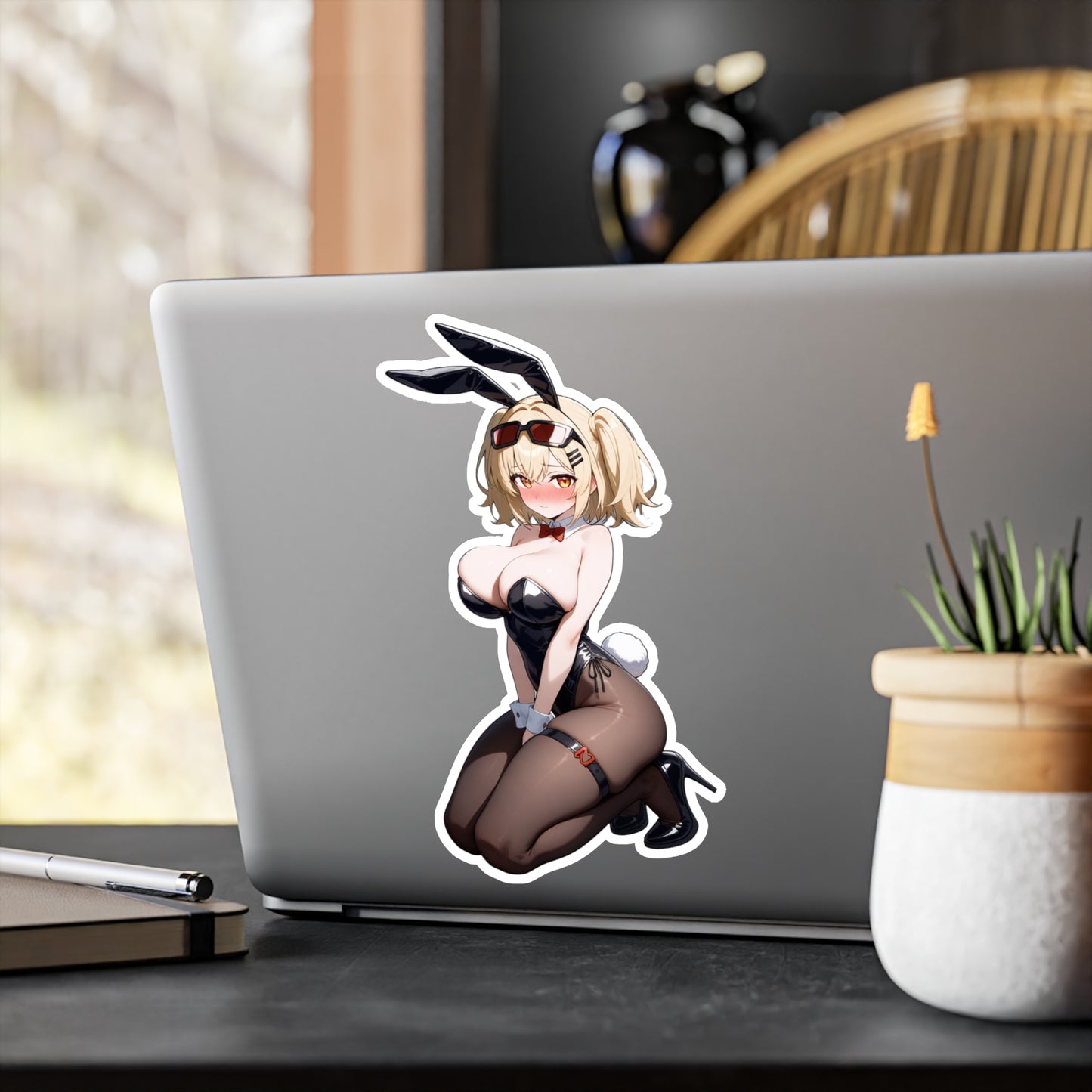 BURN | Bunny Girl Waterproof Decal Stickers
