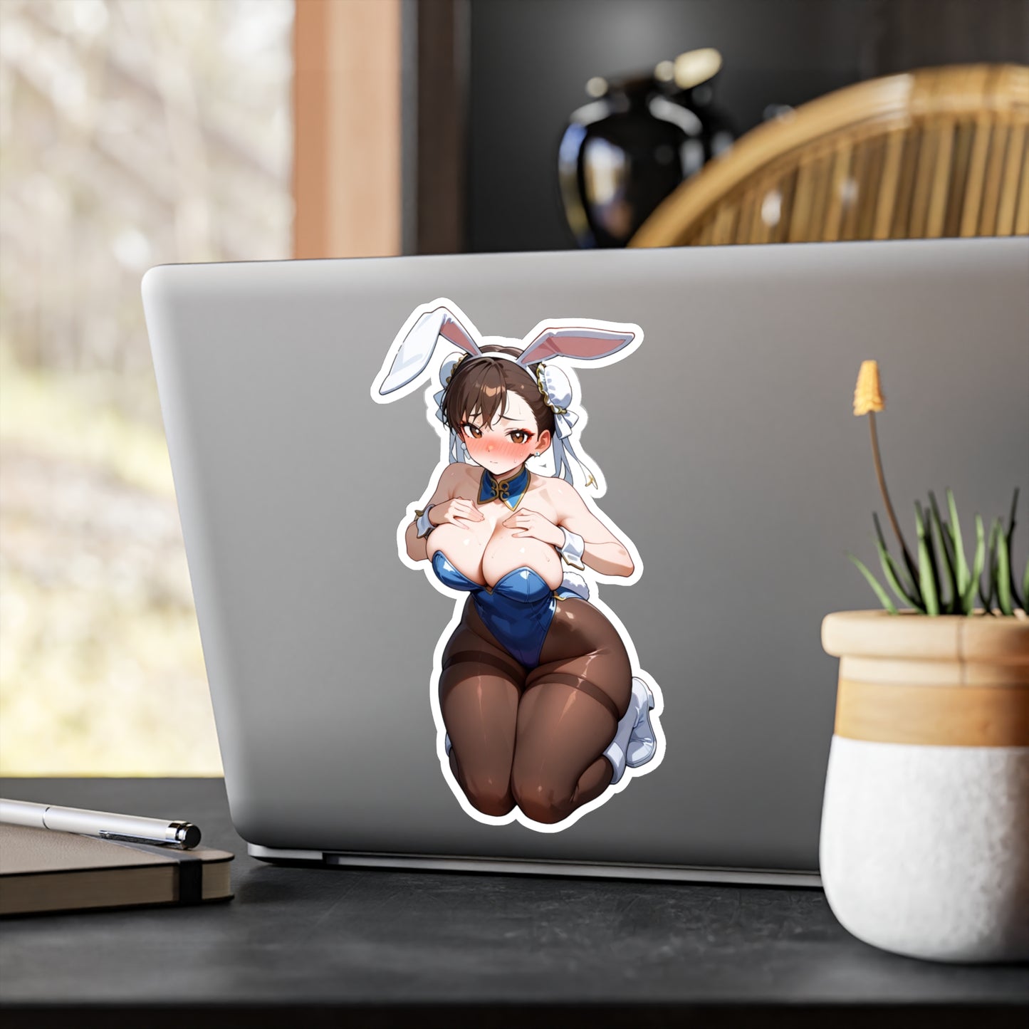 SPRING BEAUTY | Bunny Girl Waterproof Decal Stickers