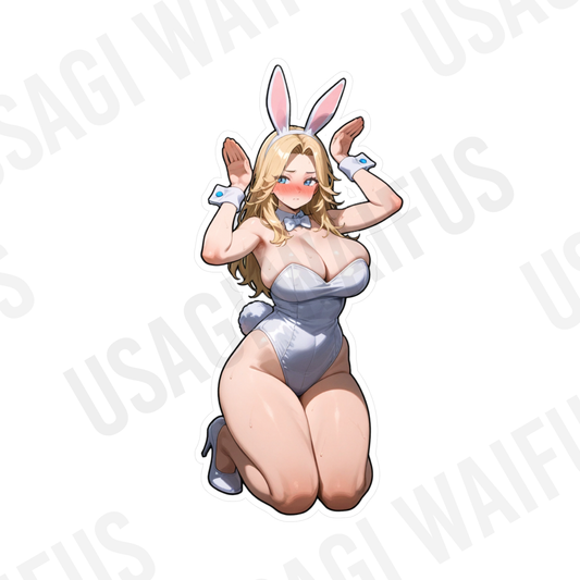 INVISIBLE GIRL | Bunny Girl Waterproof Decal Stickers