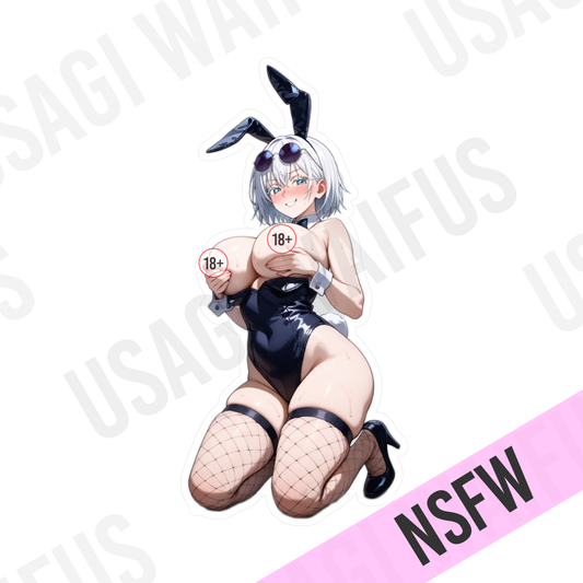 CHOSEN ONE | NSFW | Bunny Girl Waterproof Decal Stickers