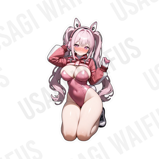 WONDERLAND | Bunny Girl Waterproof Decal Stickers