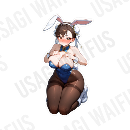SPRING BEAUTY | Bunny Girl Waterproof Decal Stickers