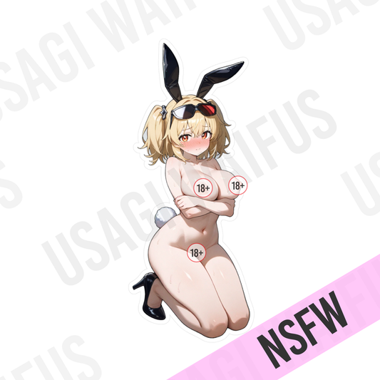 BURN | NSFW | Bunny Girl Waterproof Decal Stickers