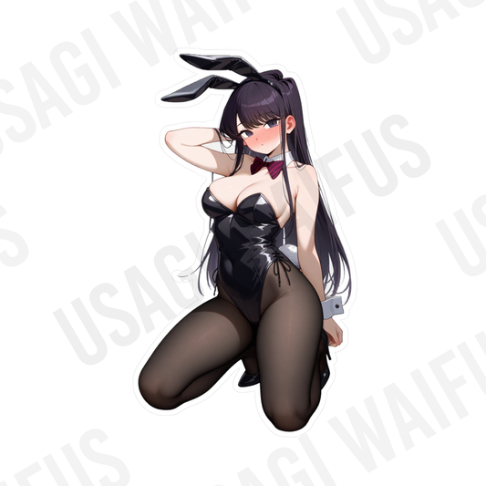 INTROVERT | Bunny Girl Waterproof Decal Stickers