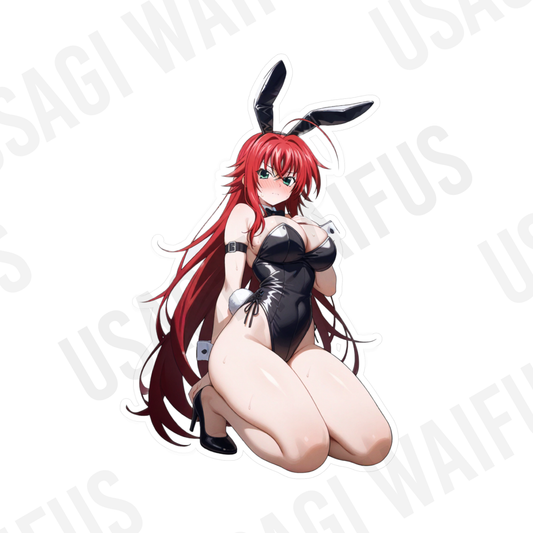CRIMSON | Bunny Girl Waterproof Decal Stickers