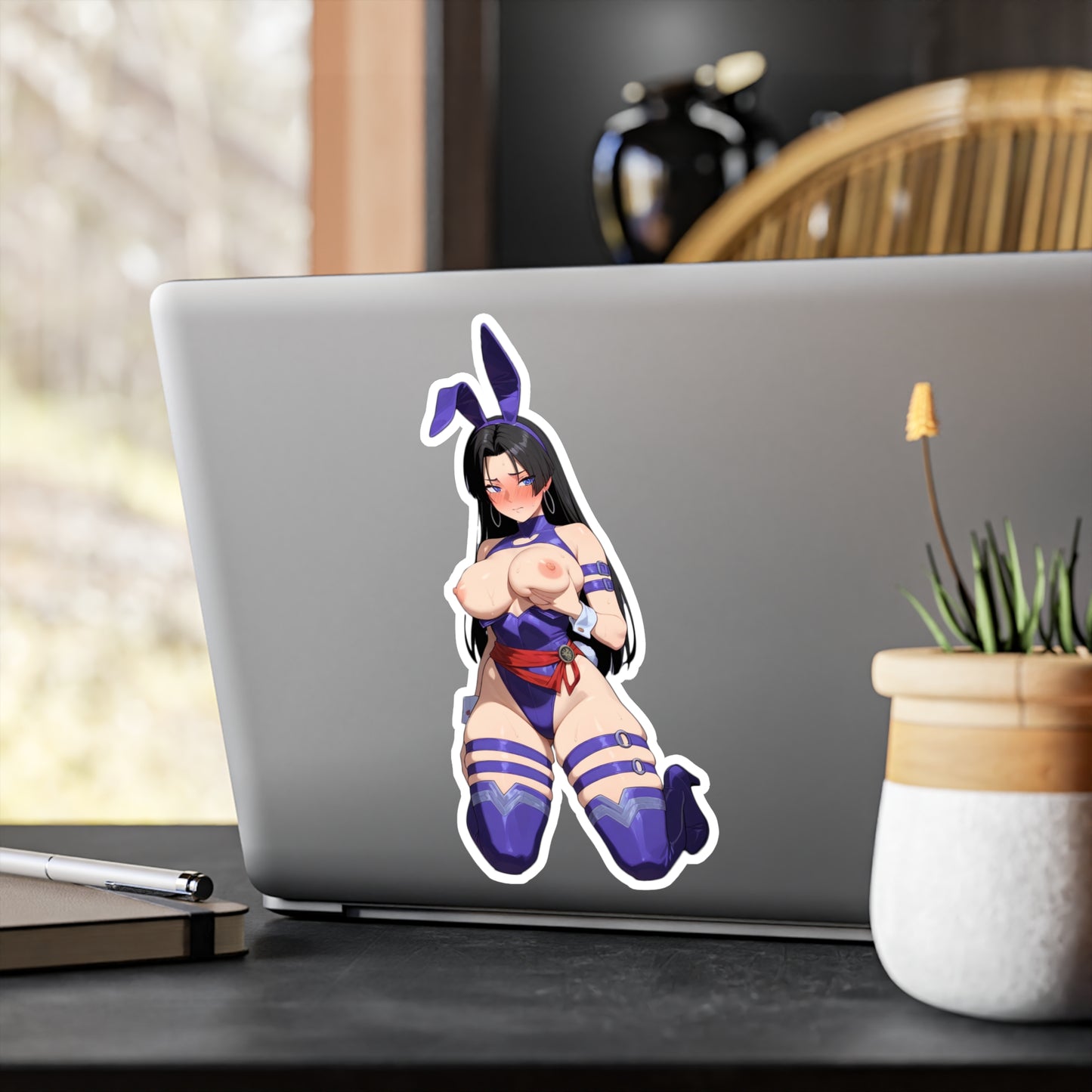 PSYCHIC WARRIOR | NSFW | Bunny Girl Waterproof Decal Stickers